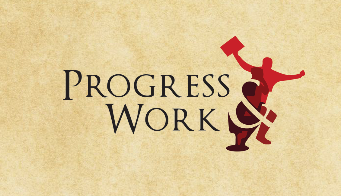 Company logo Progress & Work